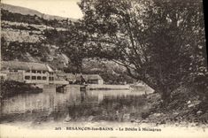 CPA Besancon Les Bains Les Doubs a Mazagran