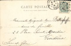 CPA Besancon La Grille de l hoptial St Jacques