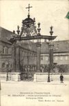 CPA Besancon Grille monumentale de l Hopital St Jacques 