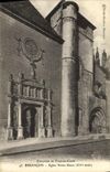 CPA Besancon Eglise Notre Dame