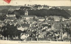 CPA Besancon La Citadelle prise du Clocher de St Pierre