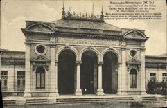 VINTAGE POSTCARD Besancon Historique Hydropathic establishment of the Saline Baths of Mouillere creates in