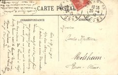 VINTAGE POSTCARD Besancon Mouillere the Casino