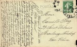 CPA Besancon Vallee du doubs Usines des Pres de Vaux Citadelle