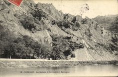 CPA Besancon Les Rochers de la Citadelle a Tarragnoz