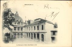 CPA Besancon Le Kursaal et Ecole des Beaux Arts