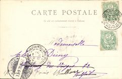 CPA Besancon Les Cascades d Arcier