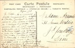 VINTAGE POSTCARD Andelys Ruins of the Strong Castle