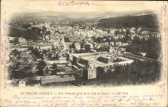 VINTAGE POSTCARD Large Andely View taken of the Dimension of Walnut trees