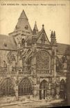 VINTAGE POSTCARD Andelys Church Gothic Notre Dame Gate XV E century