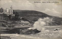 POSTAL Bordighera Marosi E de la VENDIMIA el chalet Charles Garnier