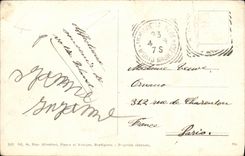 POSTAL Bordighera Marosi E de la VENDIMIA el chalet Charles Garnier