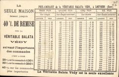 La salida Ouveriers de la POSTAL de la VENDIMIA de la fabrica de correas tiene Vedy tiene Louviers