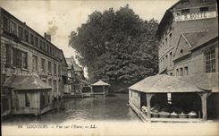 POSTAL Louviers de la VENDIMIA visto en L el Eure