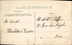 VINTAGE POSTCARD Louviers Church Saint Germain