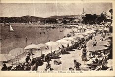 CPA Juan les Pins L Heure du Bain