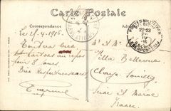 VINTAGE POSTCARD Ypres Places Vandenpeereboom