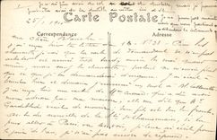 La POSTAL Campagne de la VENDIMIA de las ruinas D Ypres fija el fuego a los mercados