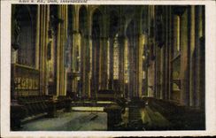 Dom de Rhin del amndt de Koln de la POSTAL de la VENDIMIA