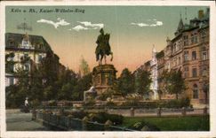 Anillo de boxeo de Koln Kaiser Wilhelm de la POSTAL de la VENDIMIA