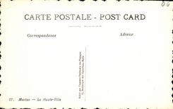 CPA Menton La Haute Ville