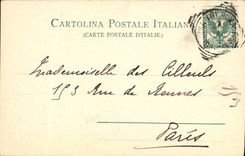 POSTAL Palazzo Vechio Firenze de la VENDIMIA