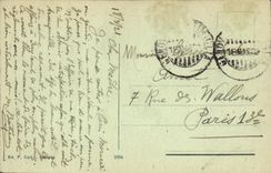 Barcos de Genova Nel Oporto de la POSTAL de la VENDIMIA