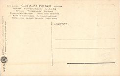 Novela corta Facciata de Firenze S Marla de la POSTAL de la VENDIMIA