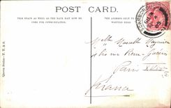 VINTAGE POSTCARD Forging mill Valley Baiting At Ayton