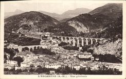 CPA L Escarene Vue Generale