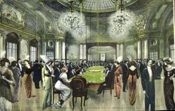 CPA Monte Carlo Casino Autour de la roulette