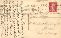 CPA L Esterel Bord de Mer A Travers les Pins