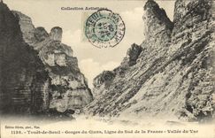 CPA Touet de Beuil Gorges du Cians Ligne du Sud de la France Vallee du Var