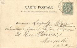 CPA Puget Theniers Avenue Gavini