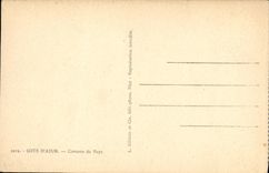 CPA La Cote D Azur Costume du Pays Femme Folklore