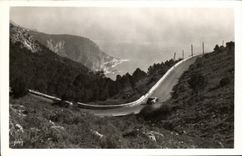 CPA La Cote D Azur Route de la Grande Corniche