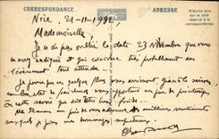 CPA Cote d azur Chemin Fleuri