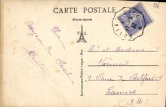 VINTAGE POSTCARD Breil View