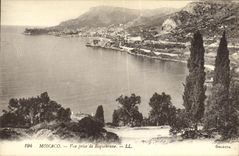 CPA Monaco Vue Prise de Roquebrune