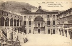 CPA Monaco Cour d Honneur Palais du prince