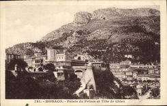 CPA Monaco Palais du Prince La Tete de Chien