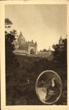 CPA La Basilique de Lisieux Vue des jardins du Carmel