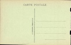 VINTAGE POSTCARD Tours Law courts the Place and the Jets D water Tram