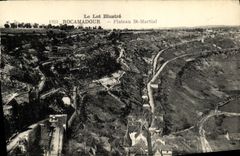 CPA Rocamadour Plateau St Martial