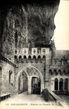 CPA Rocamadour Entree du Chemin de Ronde