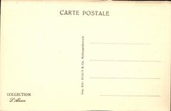 Monumento de la guerra de Colmar de la POSTAL de la VENDIMIA