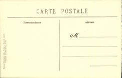 VINTAGE POSTCARD Abbey of St Wandrille Seen from of the Cloister on the interior court