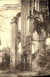 VINTAGE POSTCARD Abbey of St Wandrille Ruins of L Church Seen D together