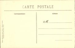 VINTAGE POSTCARD Abbey of St Wandrille Ruins of L Church Seen D together