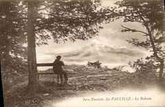 VINTAGE POSTCARD the Jura Tourist the Sickle Redoute